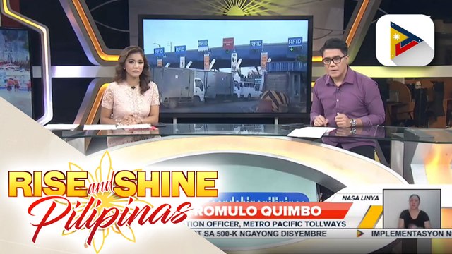 Cashless payments sa mga expressway, ipinatutupad na ngayong araw