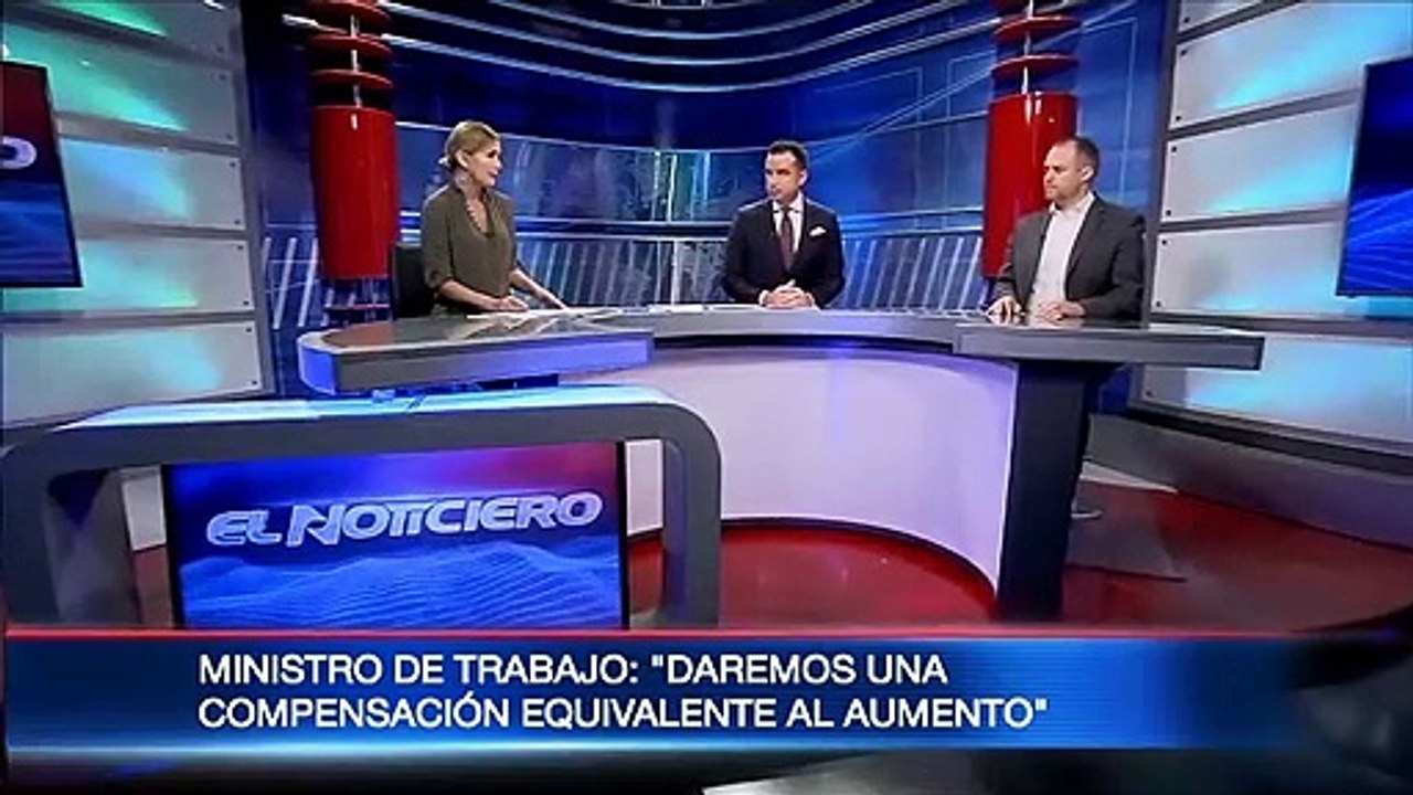 Andrés Isch, ministro de Trabajo, explica los detalles de las compensaciones que recibirán las personas que ganan menos del salario básico unificado