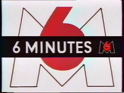 M6 - 20 février 1990 - Publicités - 6 minutes - Météo - Finances - Courses hippiques - Annonces concerts Mano Negra et Uzeb - Boulevard des clips
