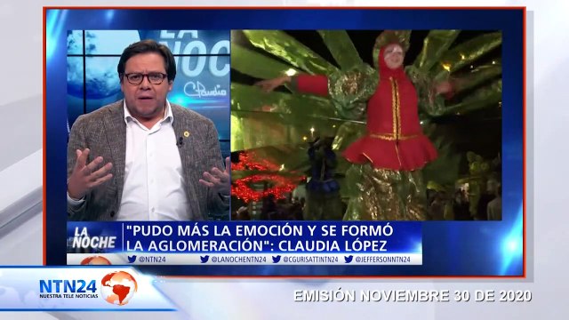 Polémica por multitudinario evento sin distanciamiento social de la Alcaldesa de Bogotá Claudia López