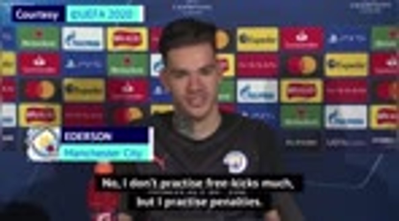 Ederson insists he is City best penalty taker!