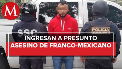 Así ingresó implicado en asesinato de empresario francés a FGJ de CdMx