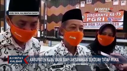 Kubu Raya Siap Lakukan Sekolah Tatap Muka dengan Protokol Kesehatan