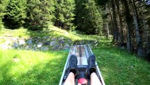 Speeding Through a Beautiful Mountain Coaster in Switzerland