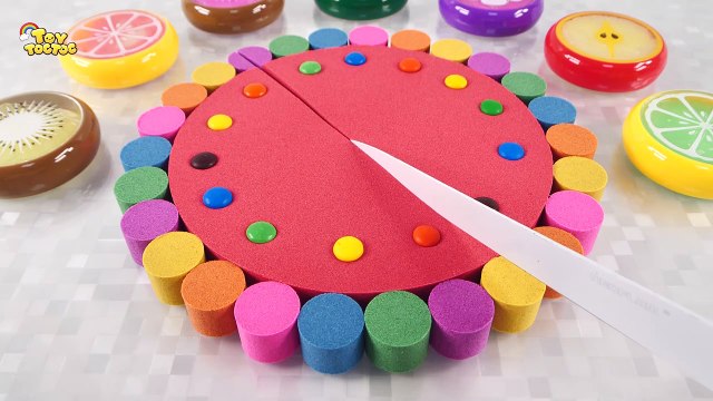 Kinetic Sand Cutting and Scooping ASMR | Satisfying Videos #ToyTocToc