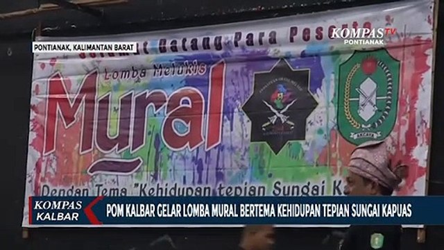 Apresiasi Seniman Lukis, Persatuan Orang Melayu Kalbar Gelar Lomba Mural