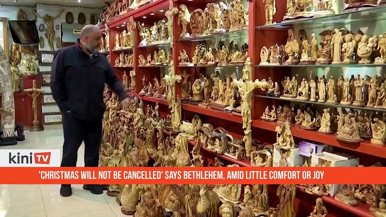'Christmas will not be cancelled' says Bethlehem, amid little comfort or joy