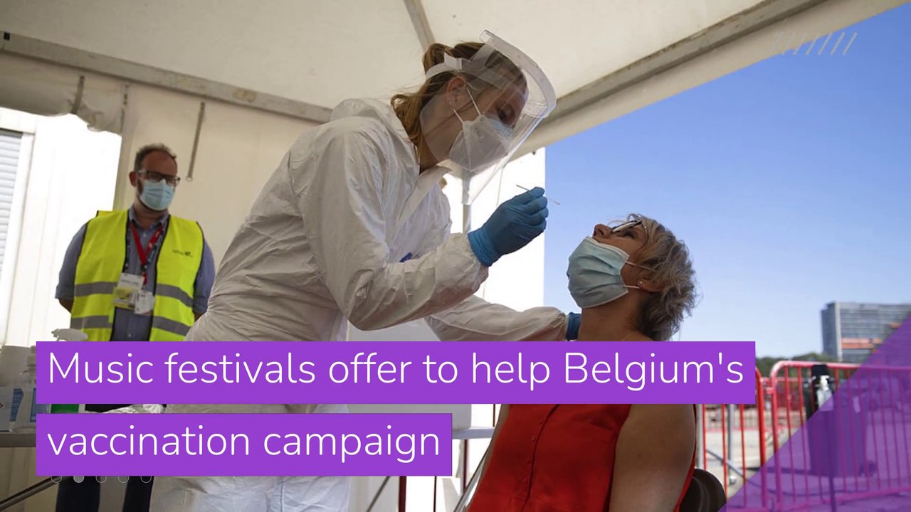 Music festivals offer to help Belgium's vaccination campaign, and other top stories in entertainment from December 01, 2020.