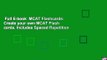Full E-book  MCAT Flashcards: Create your own MCAT Flash cards. Includes Spaced Repetition