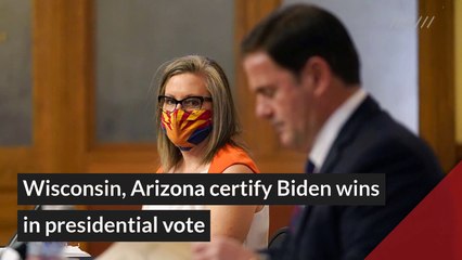 Wisconsin, Arizona certify Biden wins in presidential vote, and other top stories in general news from December 01, 2020.
