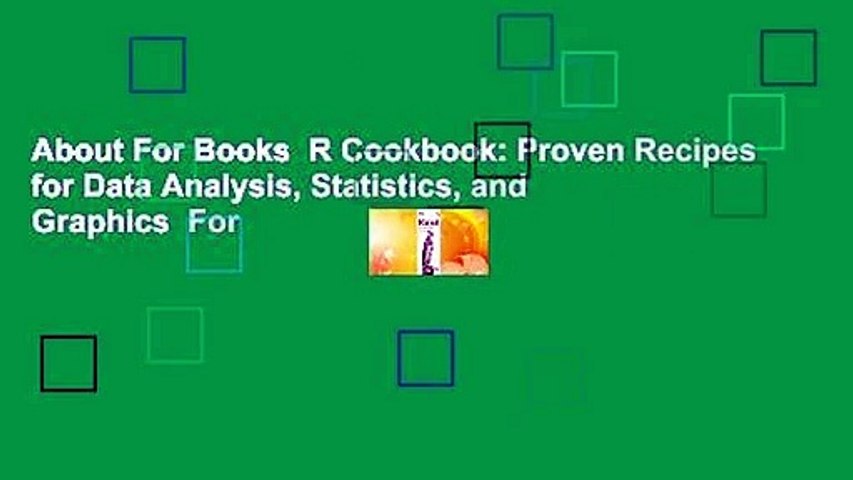 About For Books  R Cookbook: Proven Recipes for Data Analysis, Statistics, and Graphics  For