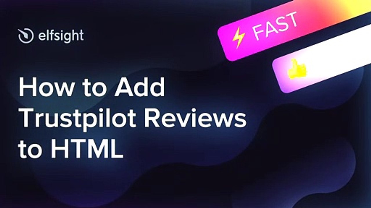 How to Add Trustpilot Reviews widget to HTML (2020)