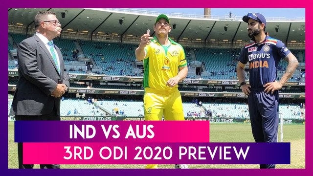 IND vs AUS 3rd ODI 2020 Preview & Playing XIs: India Face Australia to Avoid Whitewash