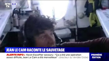 Vendée Globe: Jean Le Cam raconte le sauvetage de Kevin Escoffier