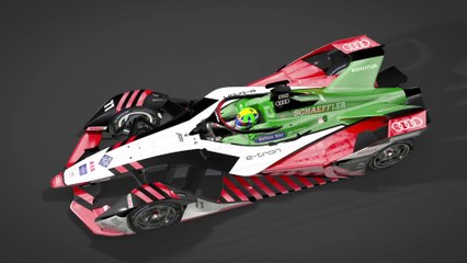 Formel E - Der Energiefluss im Audi e-tron FE07