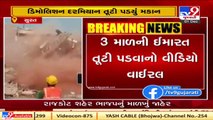 3-storey building collapses during demolition drive in Surat, video goes viral