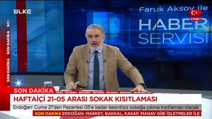 Faruk Aksoy ile Haber Servisi – 30 Kasım 2020