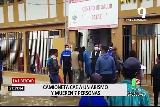 La Libertad: siete fallecidos y once heridos dejó despiste de camioneta