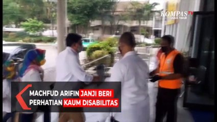 Machfud Arifin Janji Beri Perhatian Kaum Disabilitas