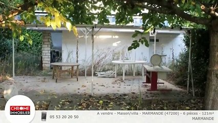 A vendre - Maison/villa - MARMANDE (47200) - 6 pièces - 121m²