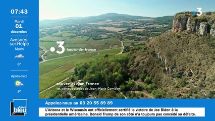 La matinale de France Bleu Nord du 01/12/2020