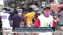 OCTA: COVID-19 cases sa bansa, posibleng pumalo sa 500K bago matapos ang taon