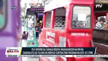 PUV drivers sa Caraga region, magkakaroon ng dagdag-kita sa tulong ng DOTr at LTFRB