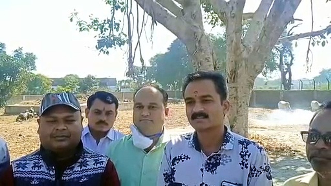 मोहन बड़ोदिया बस स्टैंड पर श्री महादेव विश्राम घाट पर वृक्षारोपण व साफ-सफाई का कार्य प्रगति पर