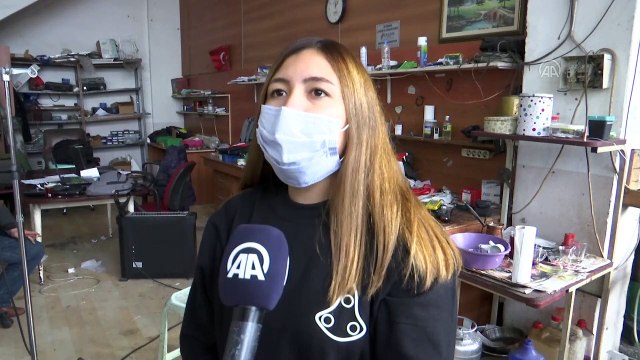 SAMSUN - Üniversite öğrencilerinden 'Zirai İnsansız Hava Aracı Projesi'