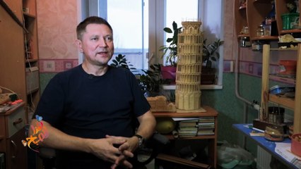 المعكرونة في تجسيد الأعمال الفنية