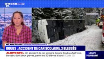 Un accident de car scolaire dans le Doubs fait 3 blessés, dont deux graves