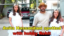 Mom to be Anita Anita Hassanandani snapped with her hubby