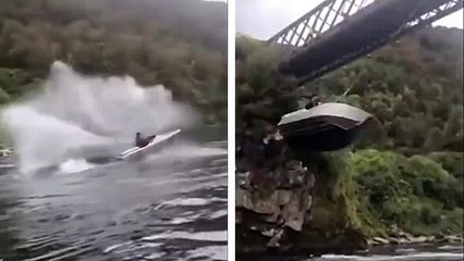 Faire de la balançoire avec un bateau