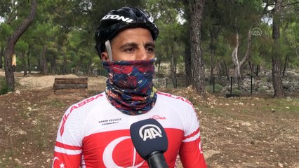 ANTALYA - Dağ bisikletinin şampiyonu Kadir Kelleci'nin hedefi dünya sıralamasındaki yerini korumak