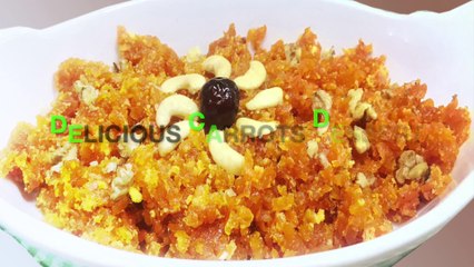 Download Video: Delicious Carrots Dessert | Quick Gajar ka Halwa | Carrot Halwa Recipe without Milk