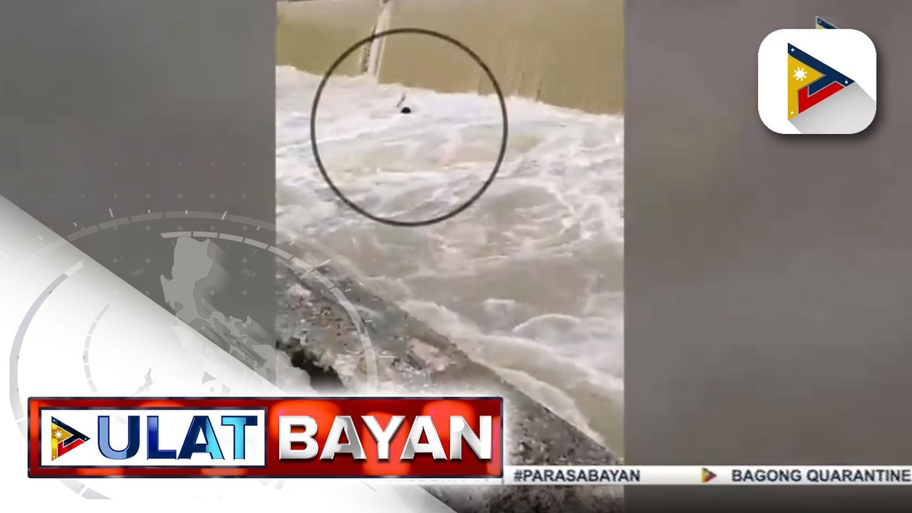 #UlatBayan | Lalaking nasa spillway sa San Isidro, Rodriguez, Rizal, nakuhanan ng video