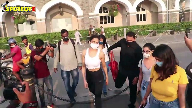 Deepika Padukone and Siddhant Chaturvedi snapped at the Gateway of India