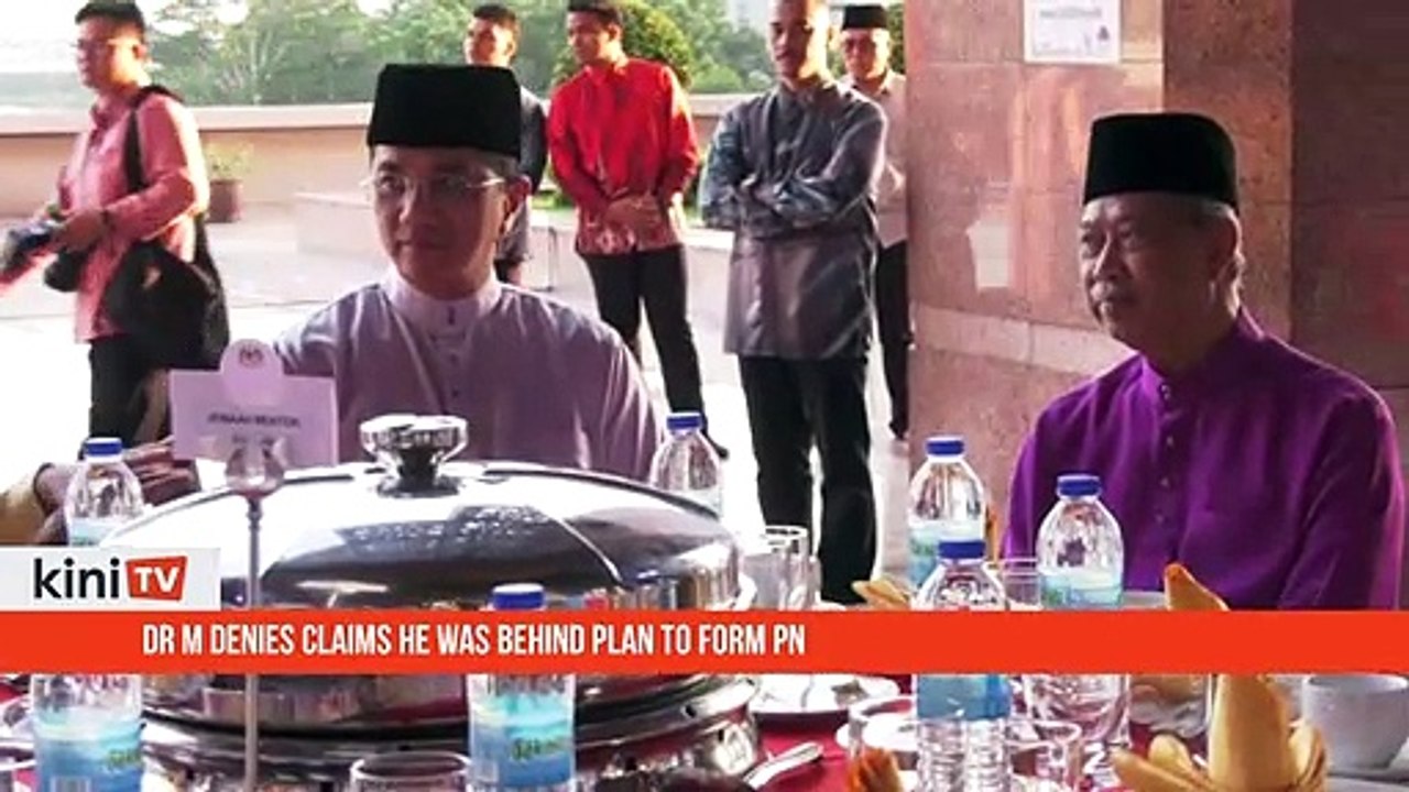 Dr M denies claims he was behind plan to form PN