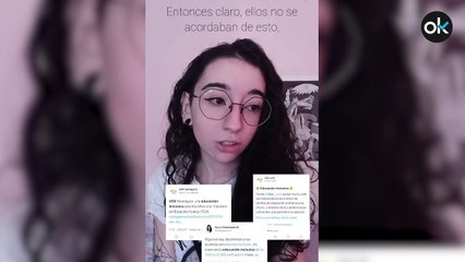 La influencer de Podemos en Andalucía se viraliza a sus 18 años: "Llevad a vuestros niños al público, los convertiremos en rojos"