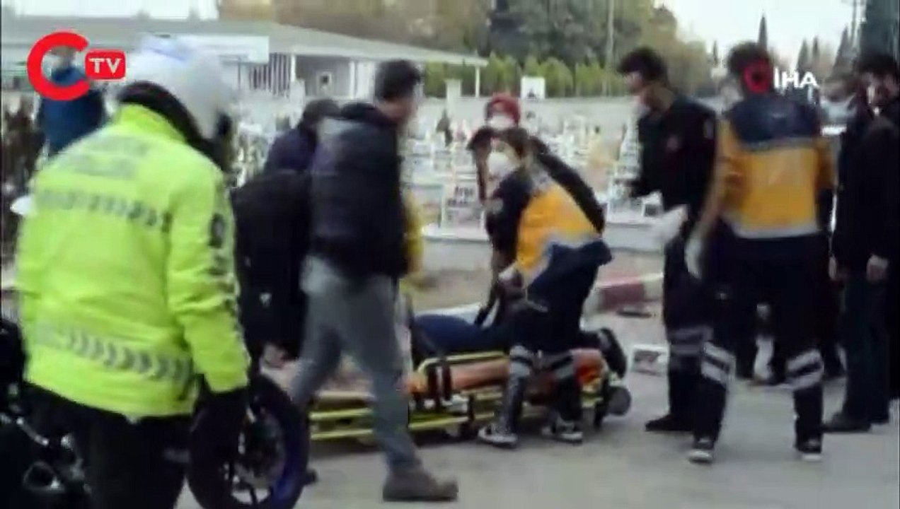 Ağabeyini ve yengesini mezarlıkta vurdu