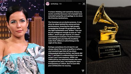 Halsey Criticizes Grammy Awards Nomination Process