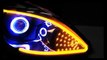 AGNS630B, NISSAN Sunny 2011-14  AUDI DRL XENON HID  Projector Headlights with 55Watt HID