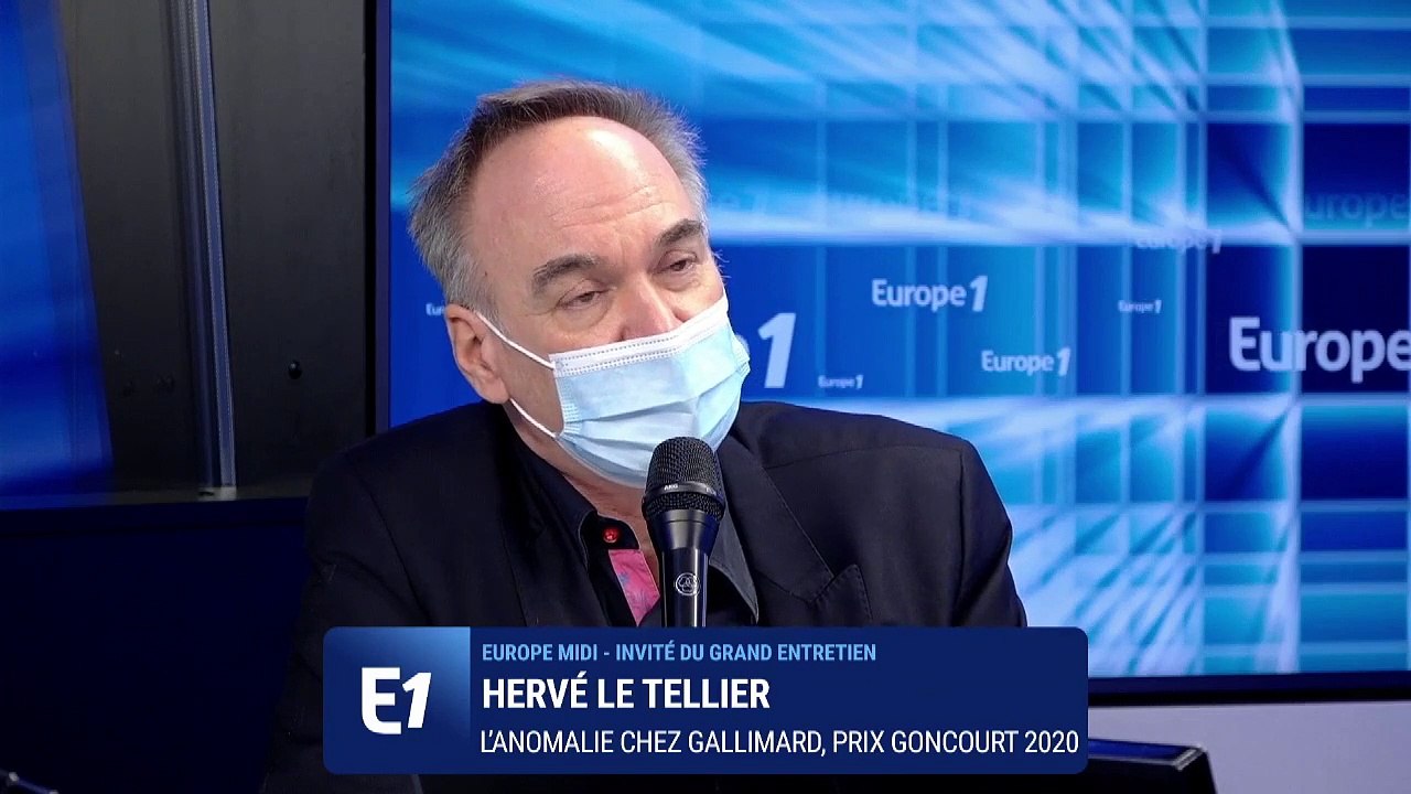 Hervé Le Tellier, Goncourt 2020 : "Tous les auteurs ont un peu un sentiment d'imposture"