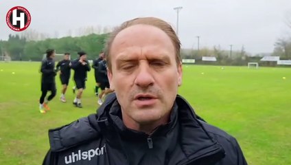 ANTRENÖR BALABAN’DAN ANTRENMAN SONRASI AÇIKLAMA