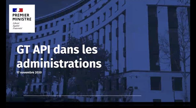 DINUM _ GT API - 17 nov 2020 - Actualités