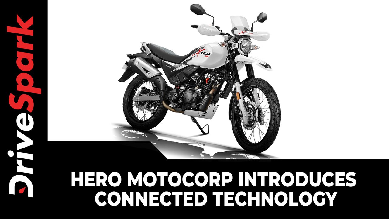 Hero MotoCorp Introduces Connected Technology | Offered On Xpulse 200, Destini 125 ^ Pleasure+