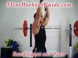 Exercise of the Day:  Band Squat and Press