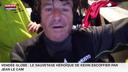 Vendée Globe : Le sauvetage héroïque de Kevin Escoffier par Jean Le Cam (vidéo)