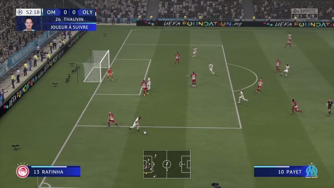 OM - Olympiacos : notre simulation FIFA 21 (3ème journée - Ligue des Champions)