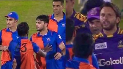 Afridi Reaction After Amir and Naveen Fight #LPL2020 - cricket highlights